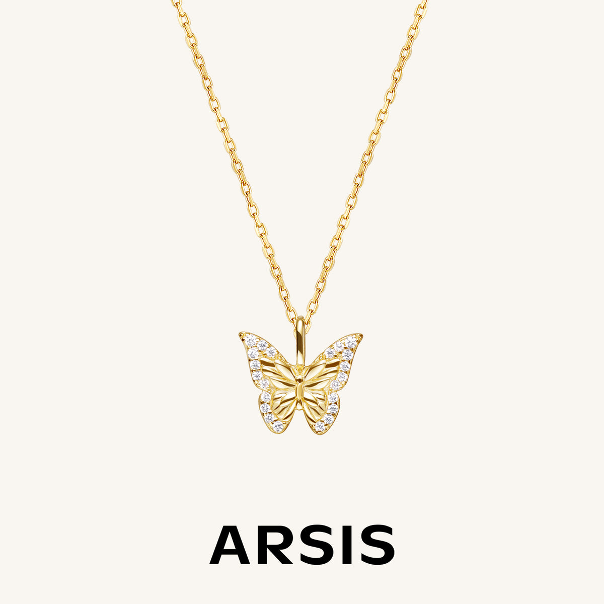 Josephina Butterfly Pendant Necklace