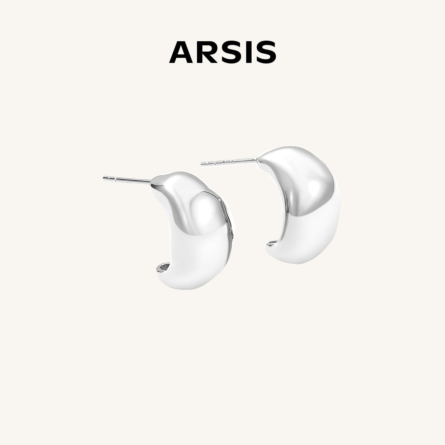 Mix & Match Pebble Stud Earrings – ARSIS JEWELRY