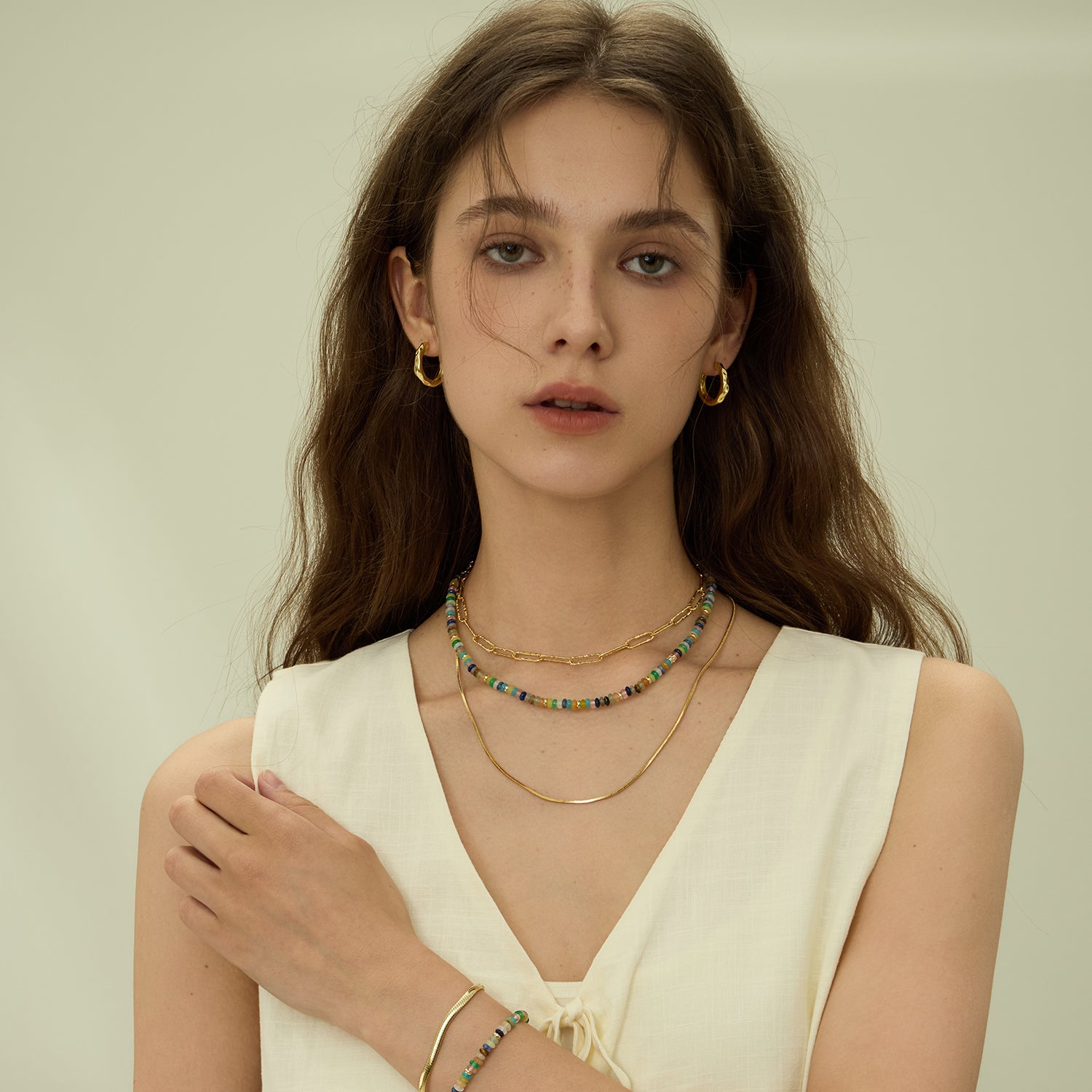 ミックス＆マッチ ペーパークリップ チェーン ネックレス – ARSIS JEWELRY