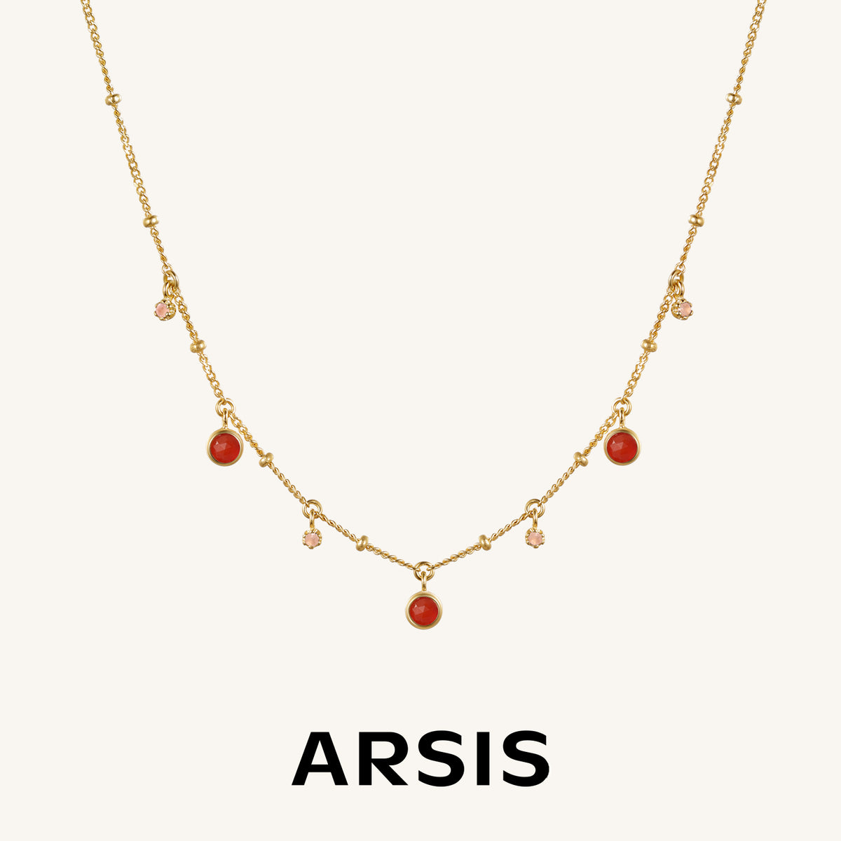 Secret Garden Agate Sunset Necklace