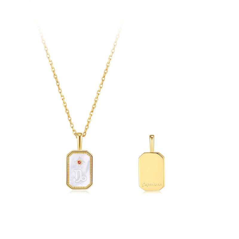 Imprint Zodiac Amulet Necklace