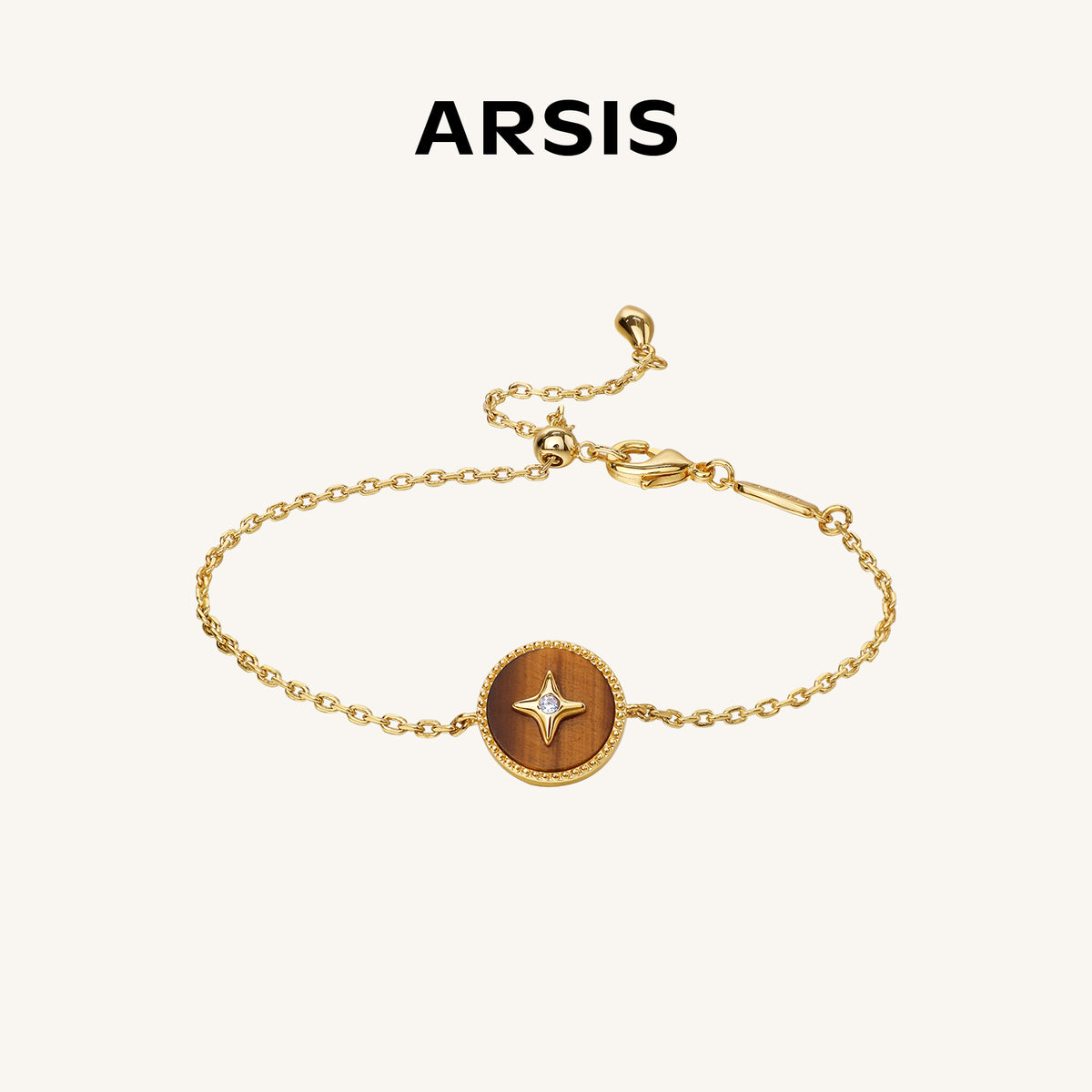 Lucky Star Bracelet Tigers Eye